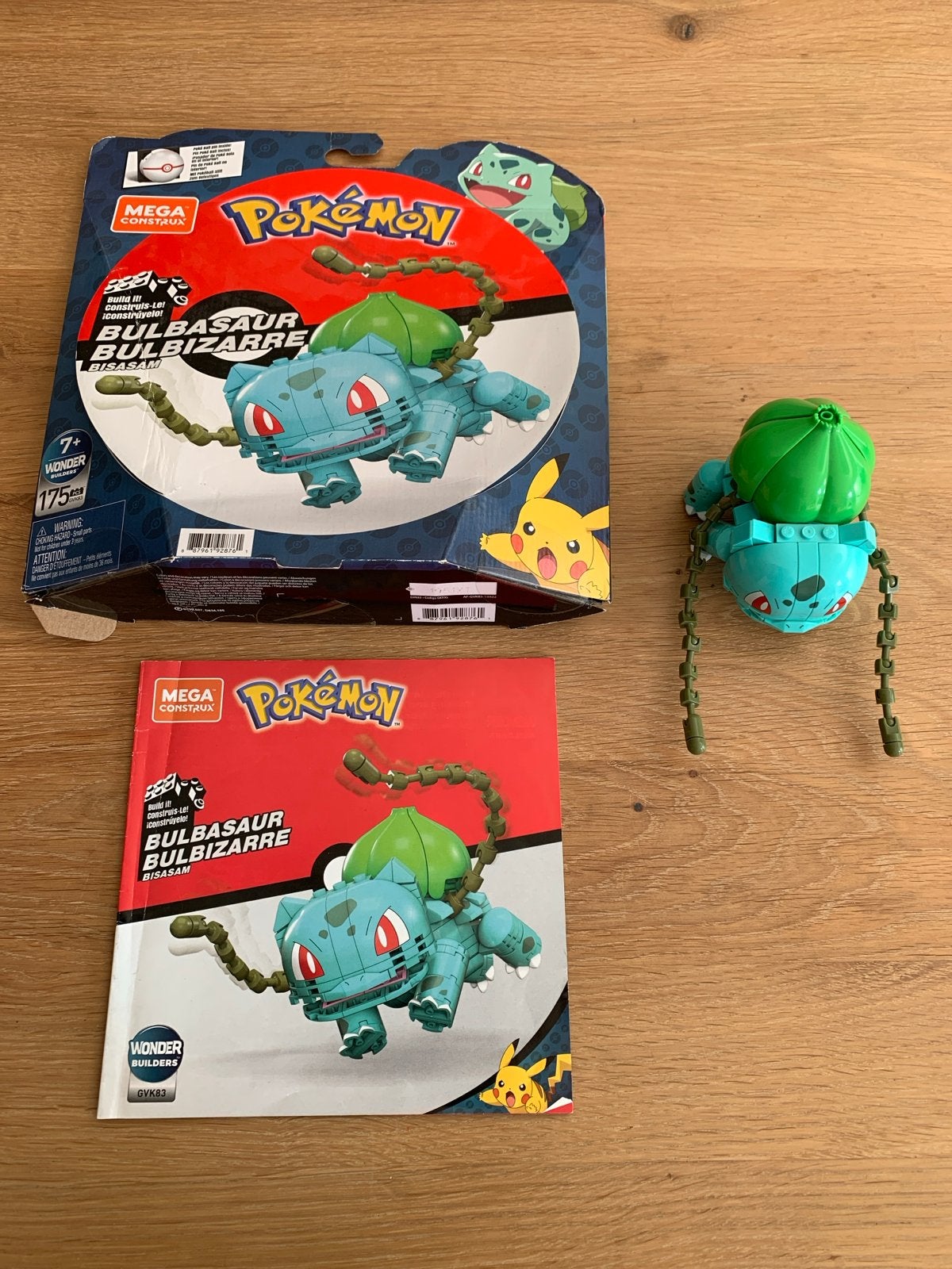 Mega Construx Pokémon Bulbasaur Bouwset, Ophalen of Verzenden, Gebruikt, Megabloks