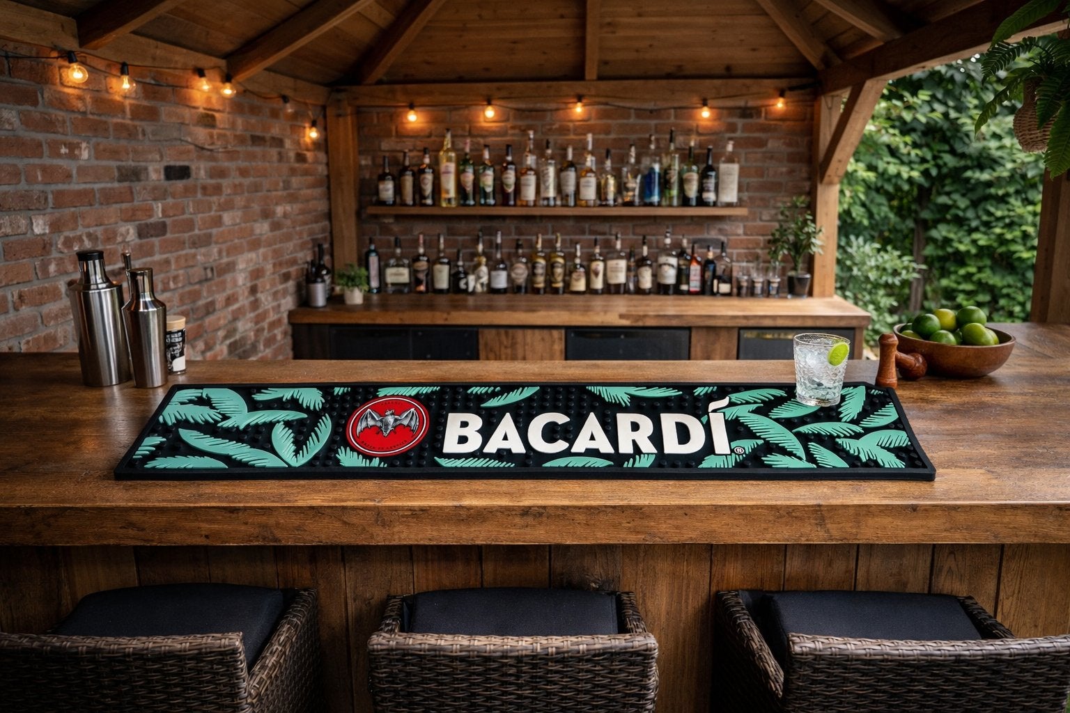 Bacardi Barmat, Ophalen of Verzenden, Nieuw, Lichtbak of (neon) lamp