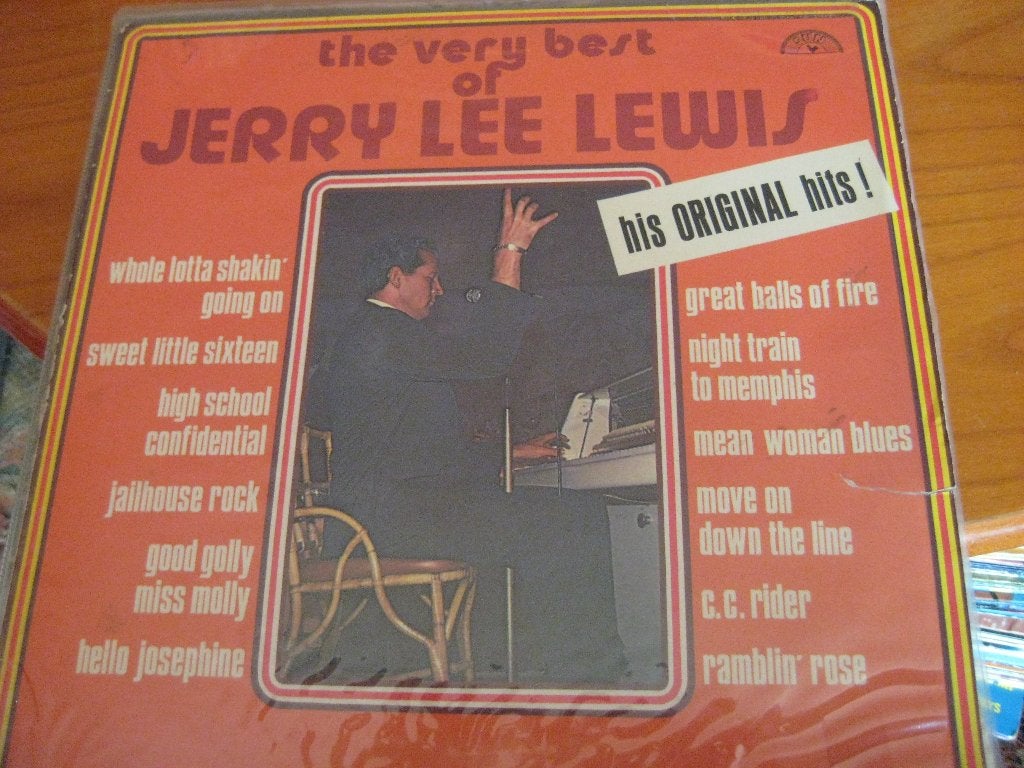 LP, The very best of Jerry Lee Lewis (NO18), Cd's en Dvd's, Ophalen of Verzenden, Zo goed als nieuw, LP
