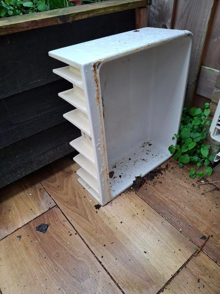 Bloembak, Tuin en Terras, Ophalen of Verzenden, Rond, Steen, Minder dan 30 cm