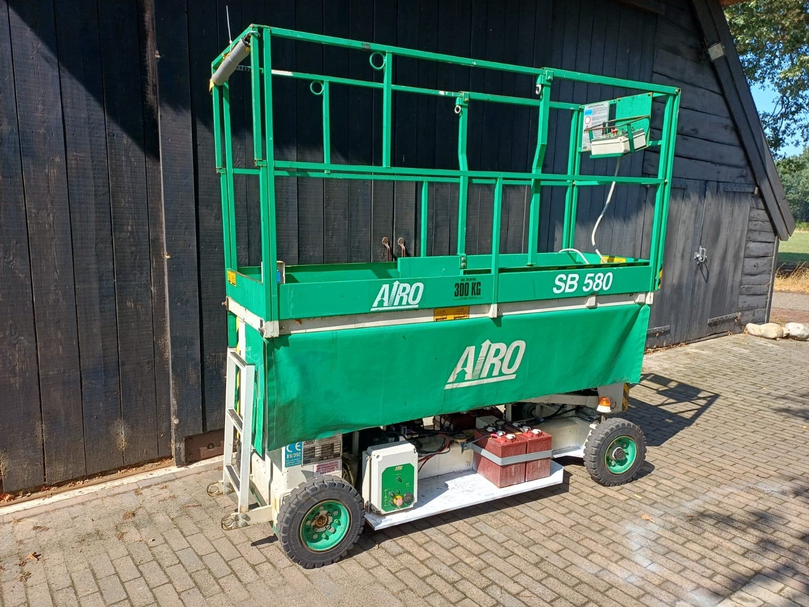 Airo sb580 hoogwerker 7.8m Werkhoogte, Ophalen