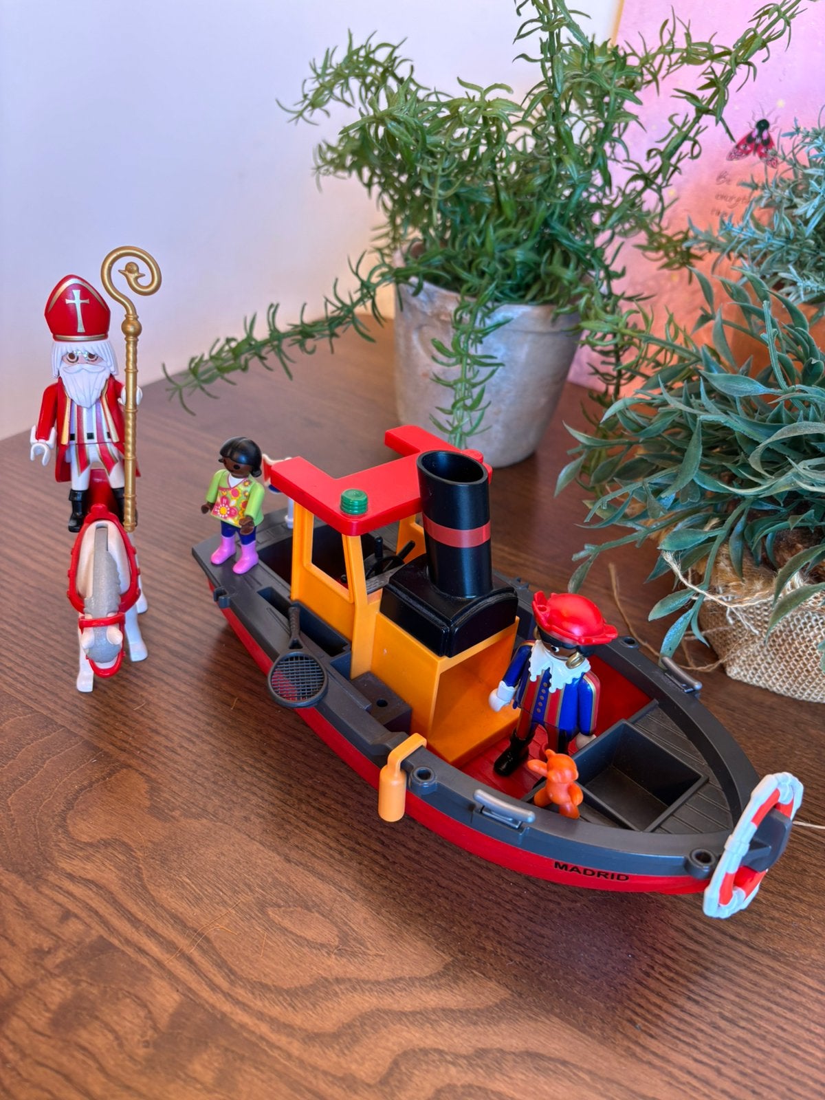 Playmobil sinterklaas boot, Diversen, Verzenden, Zo goed als nieuw