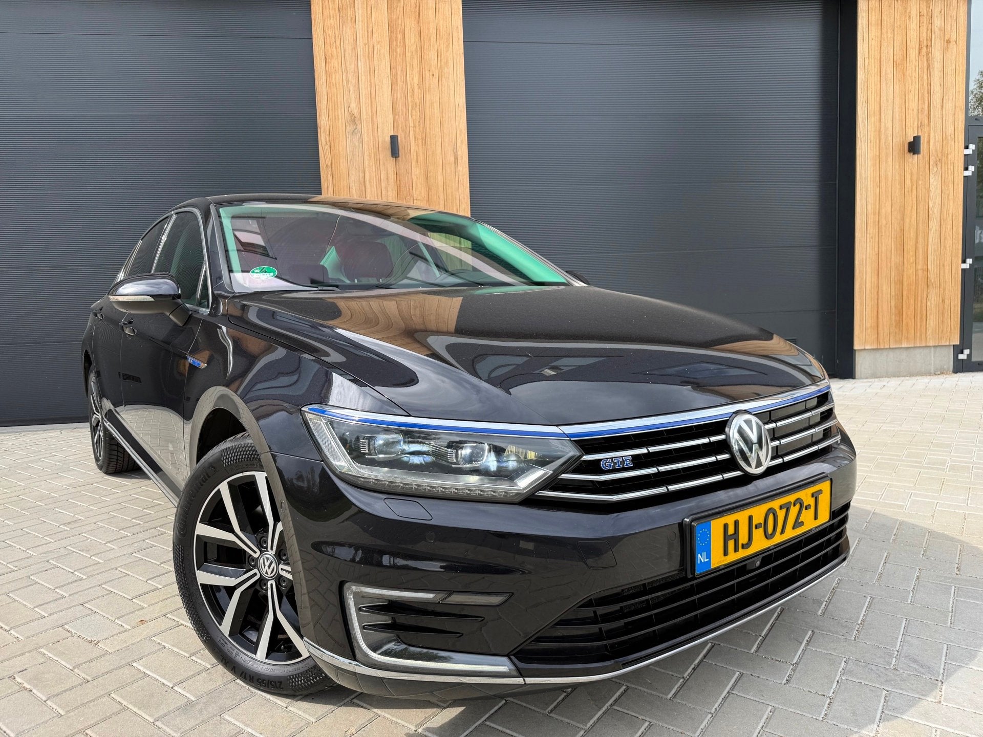 Volkswagen Passat 1.4 TSI GTE Highline (bj 2015) Sedan|Bi-Xe, Gebruikt, 1622 kg, Zwart, Hybride Elektrisch/Benzine