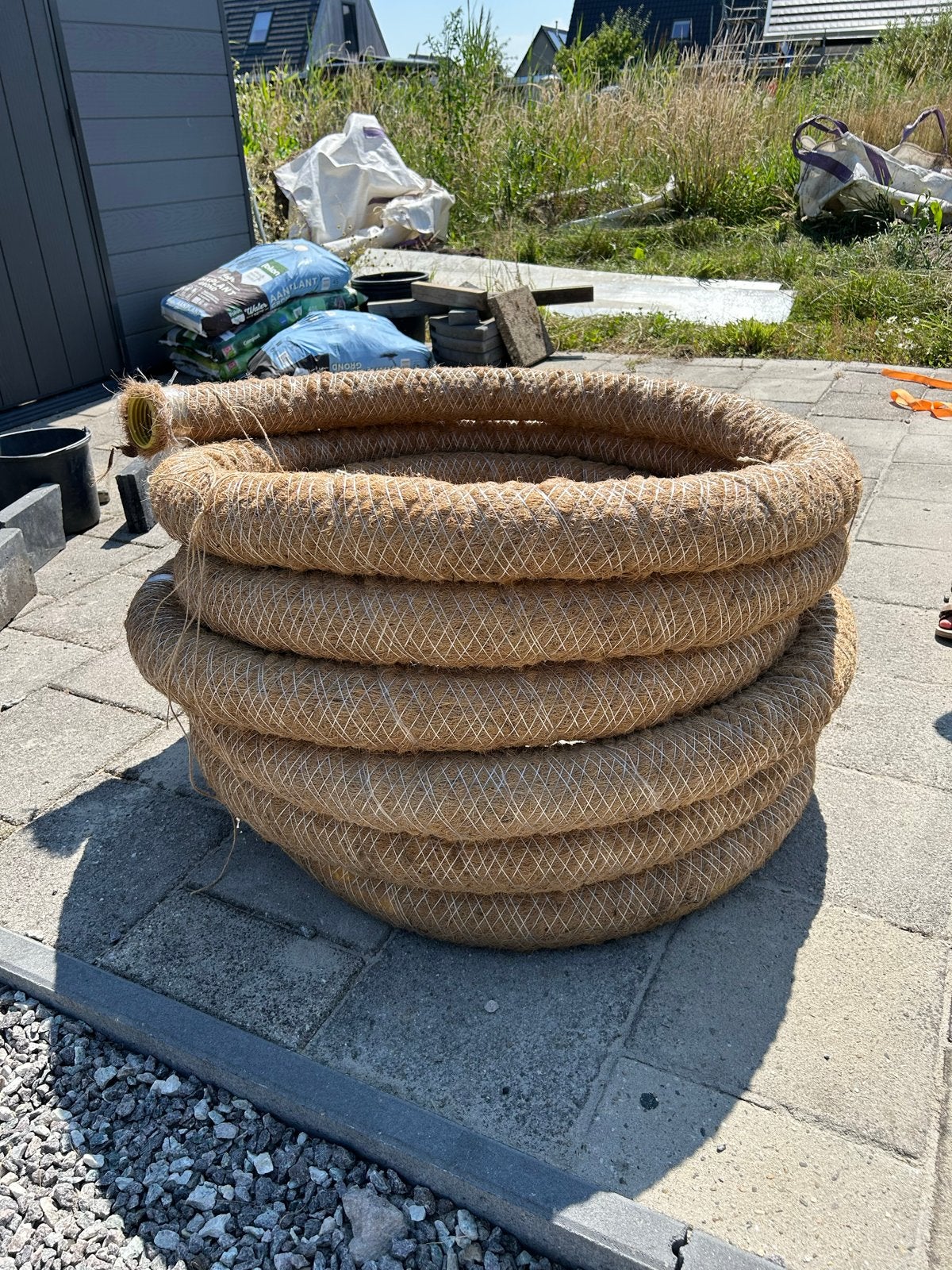 Drainagebuis ruim 16 meter 80mm, Ophalen, Overige materialen, 6 meter of meer, Overige typen