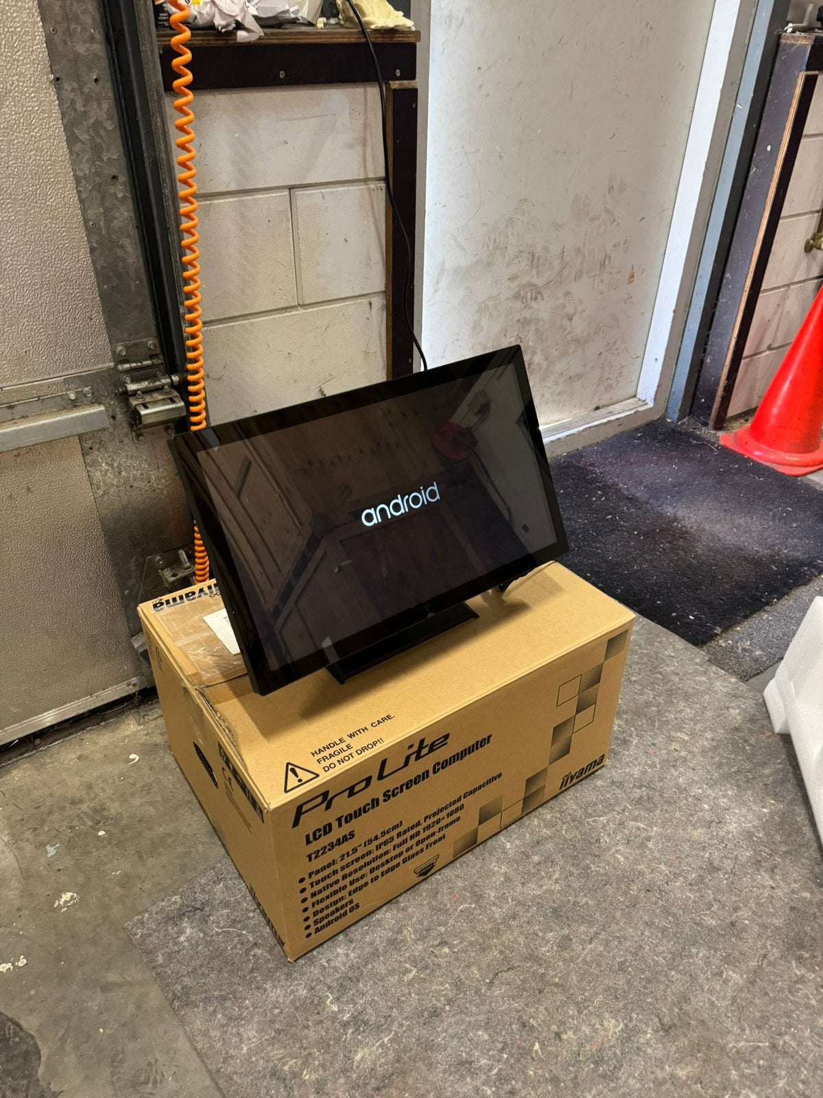 3 x! iiyama ProLite T2234AS Touchscreen Android 21,5”, Computers en Software, Monitoren, Ophalen, HDMI, Touchscreen, Full HD