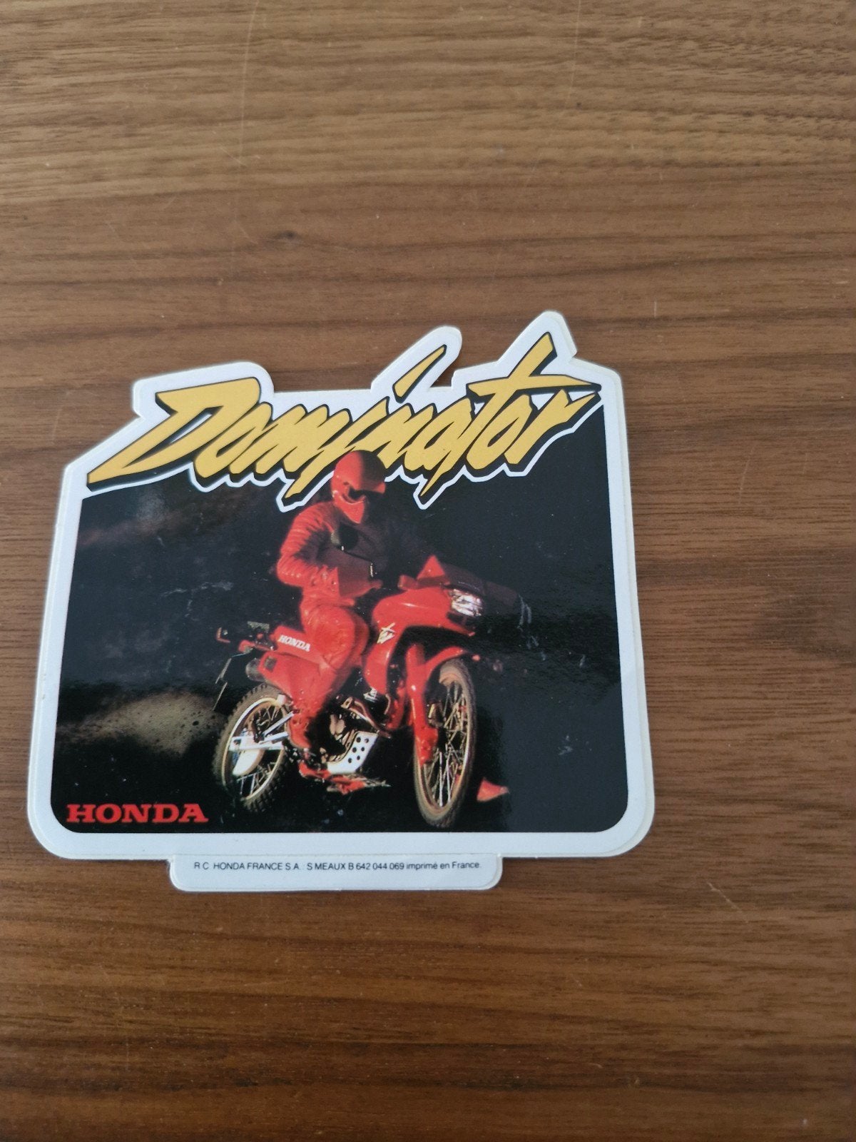860 Honda Dominator Sticker 11x10 cm, Ophalen of Verzenden, Nieuw, Auto of Motor