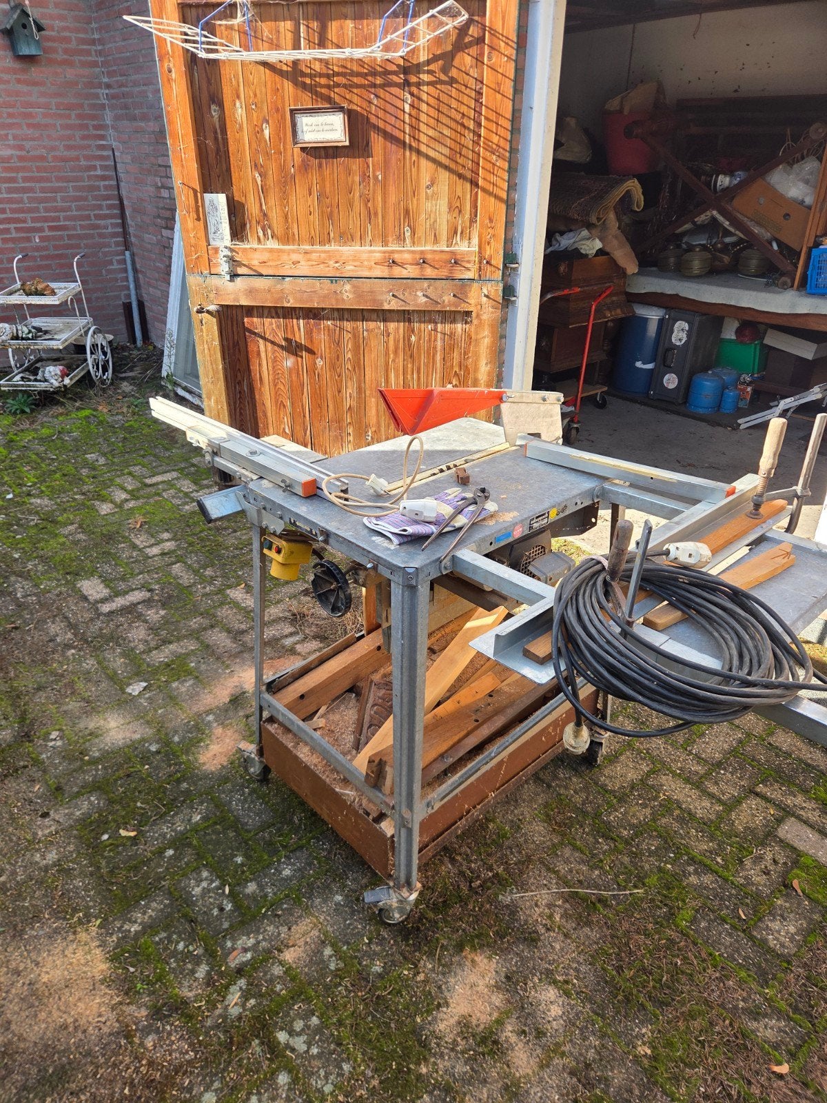 Scheppach Prima-TKU Tafelzaag 1.5kW - Krachtige Cirkelzaag, Ophalen, Gebruikt, Cirkelzaag, 1200 watt of meer
