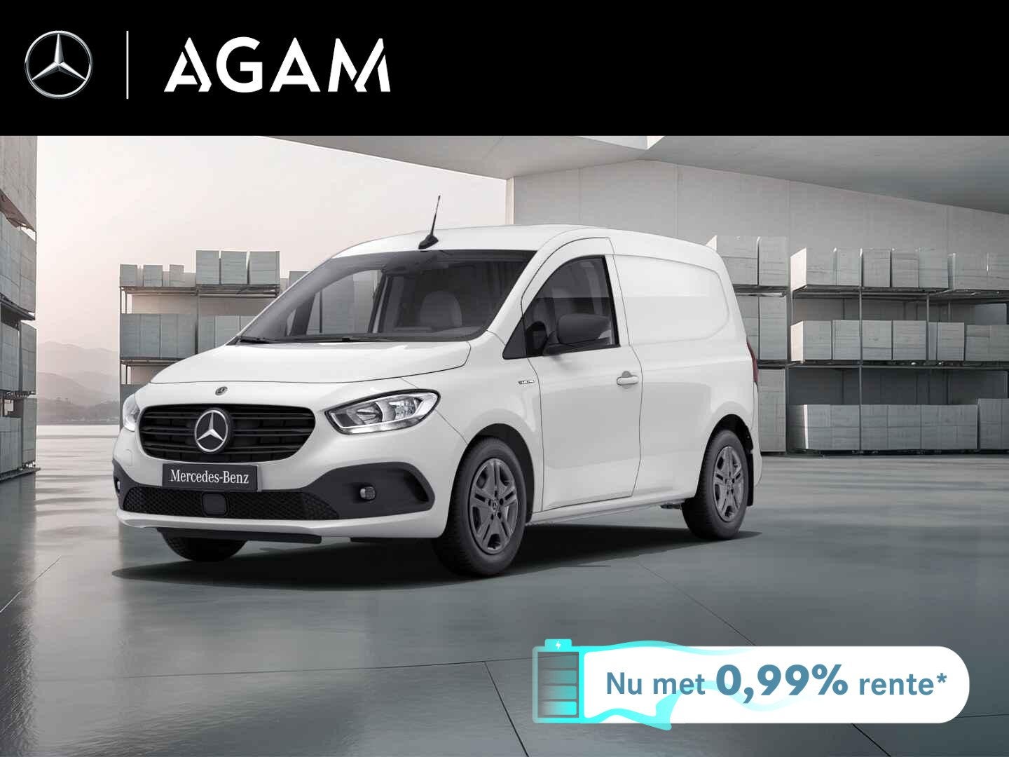 Mercedes-Benz eCitan 112 Pro L1 51 kWh, Auto's, Bestelauto's, 1270 kg, Nieuw, Te koop, 750 kg