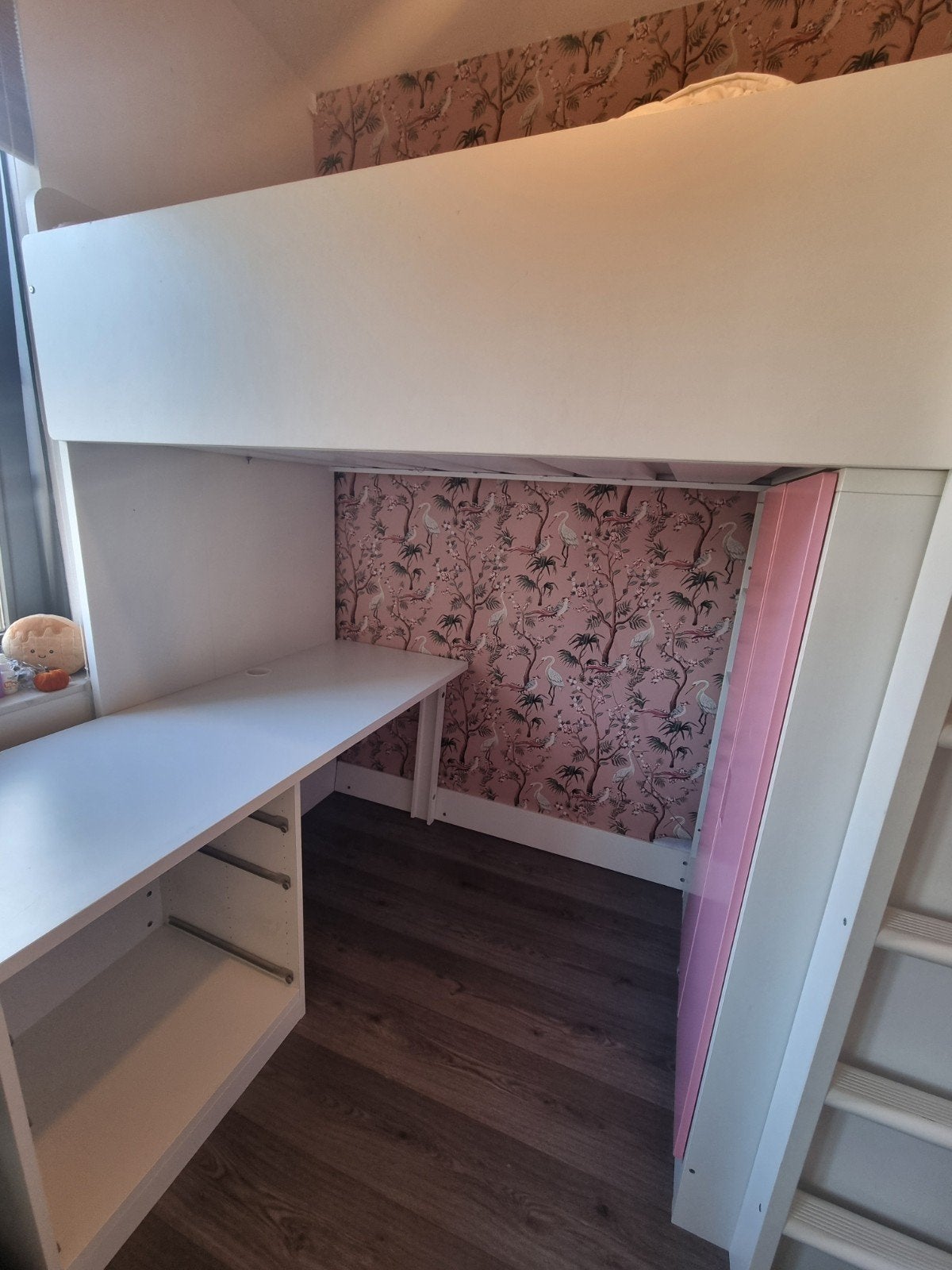 IKEA Stuva Hoogslaper met Bureau en Kledingkast, Ophalen, Gebruikt, Eenpersoons, 160 tot 180 cm