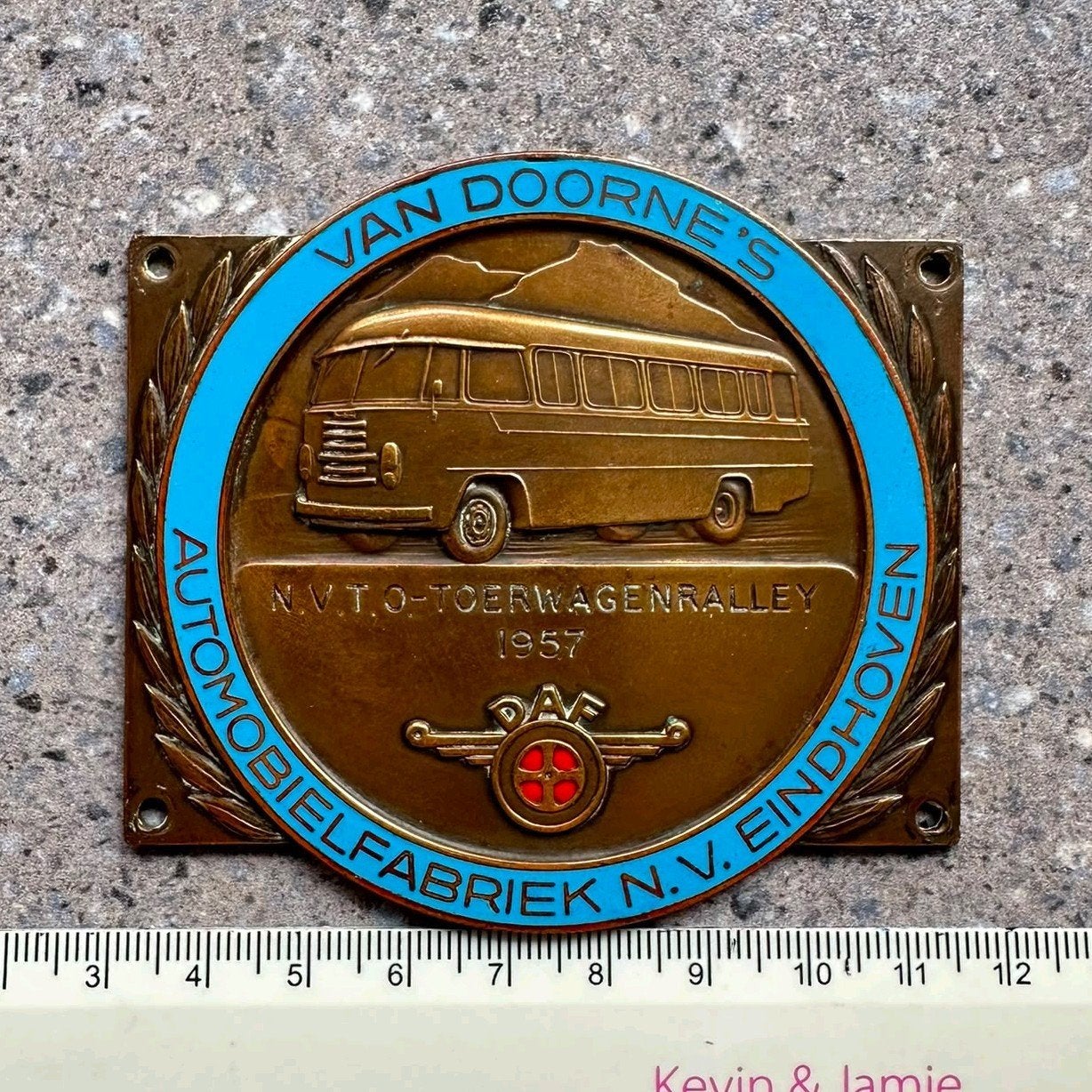 DAF embleem, Ophalen of Verzenden, Zo goed als nieuw