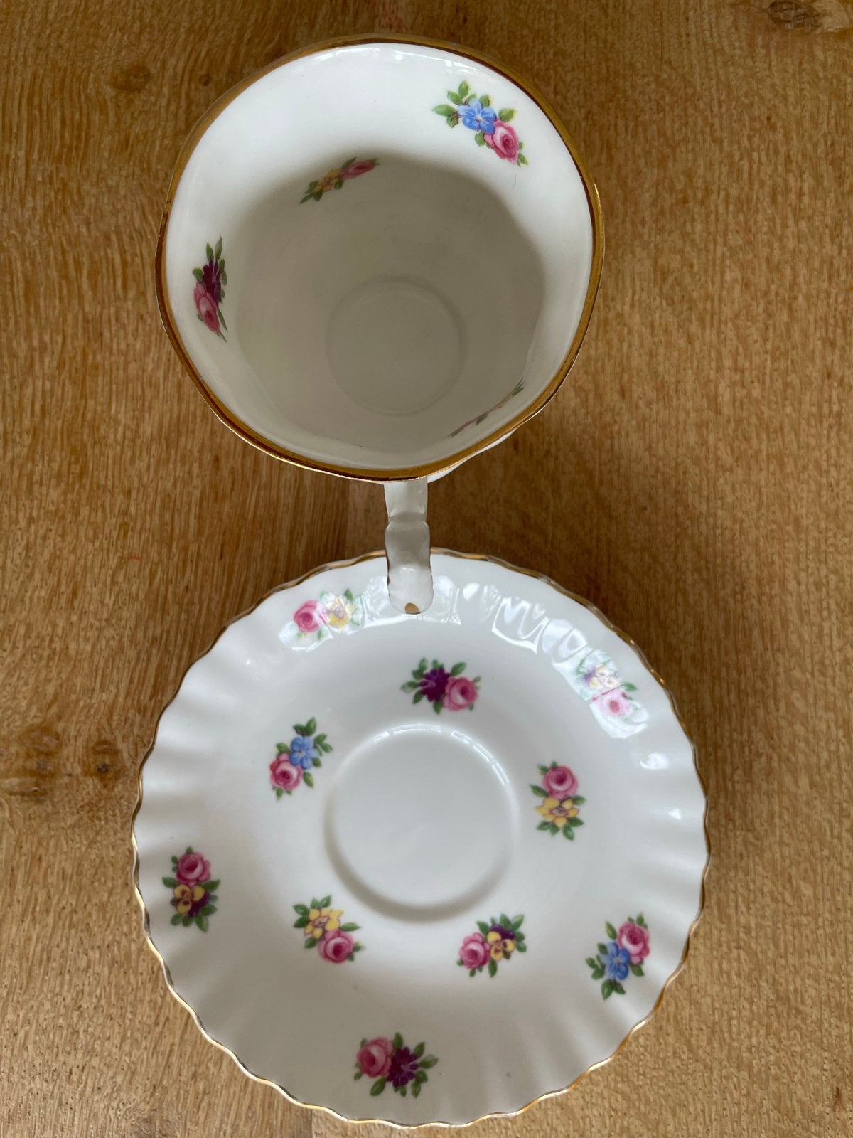 Diverse collectie vintage kop en schotels (10 sets), Antiek en Kunst, Ophalen