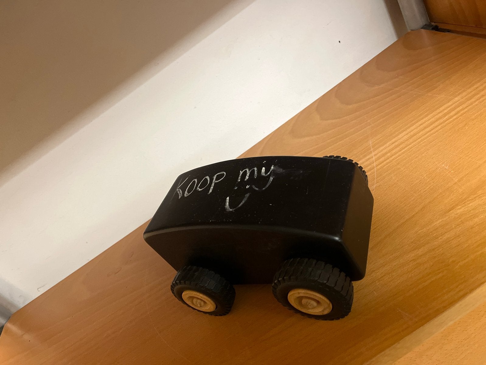 speelgoedauto van oom Bob - krijten, Ophalen of Verzenden, Gebruikt