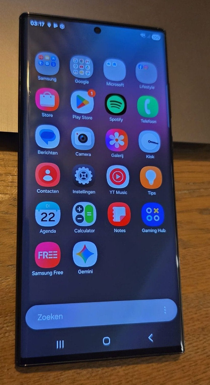 Samsung S22 Ultra 128GB Zwart met S Pen