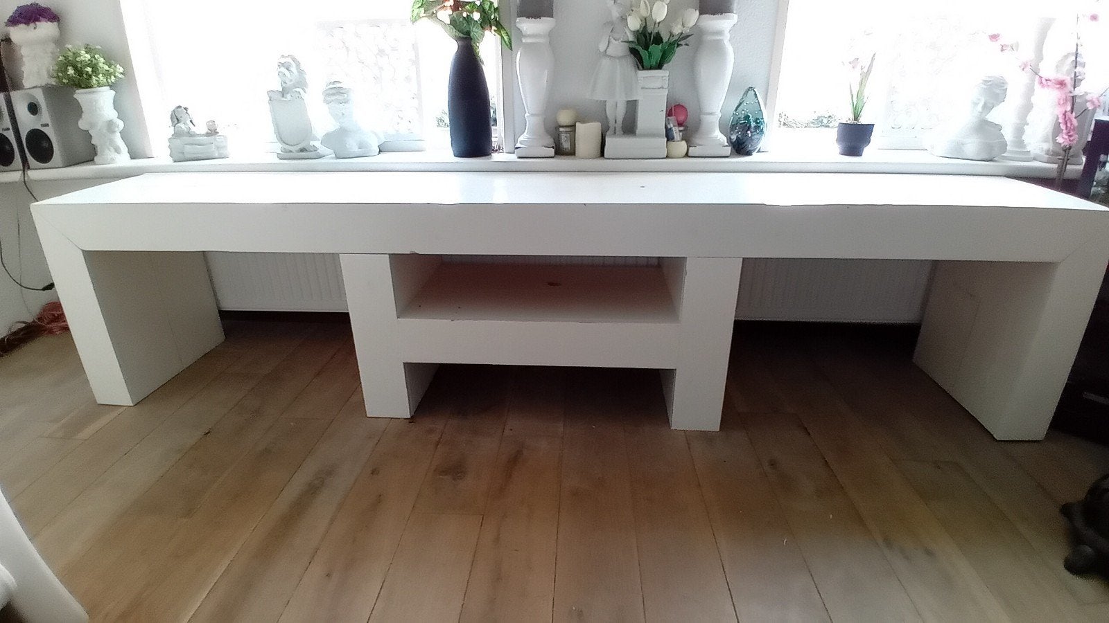steigerhouten TV meubel., Ophalen