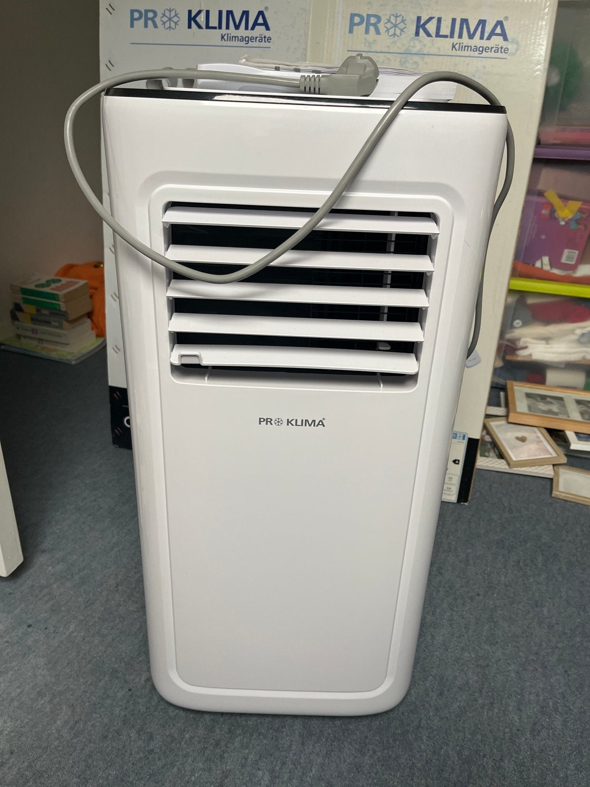 Pro Klima Mobiele Airco 7000 BTU/h 2.06kW met Afstandsbedien, Ophalen, Minder dan 60 m³, 3 snelheden of meer, Zo goed als nieuw