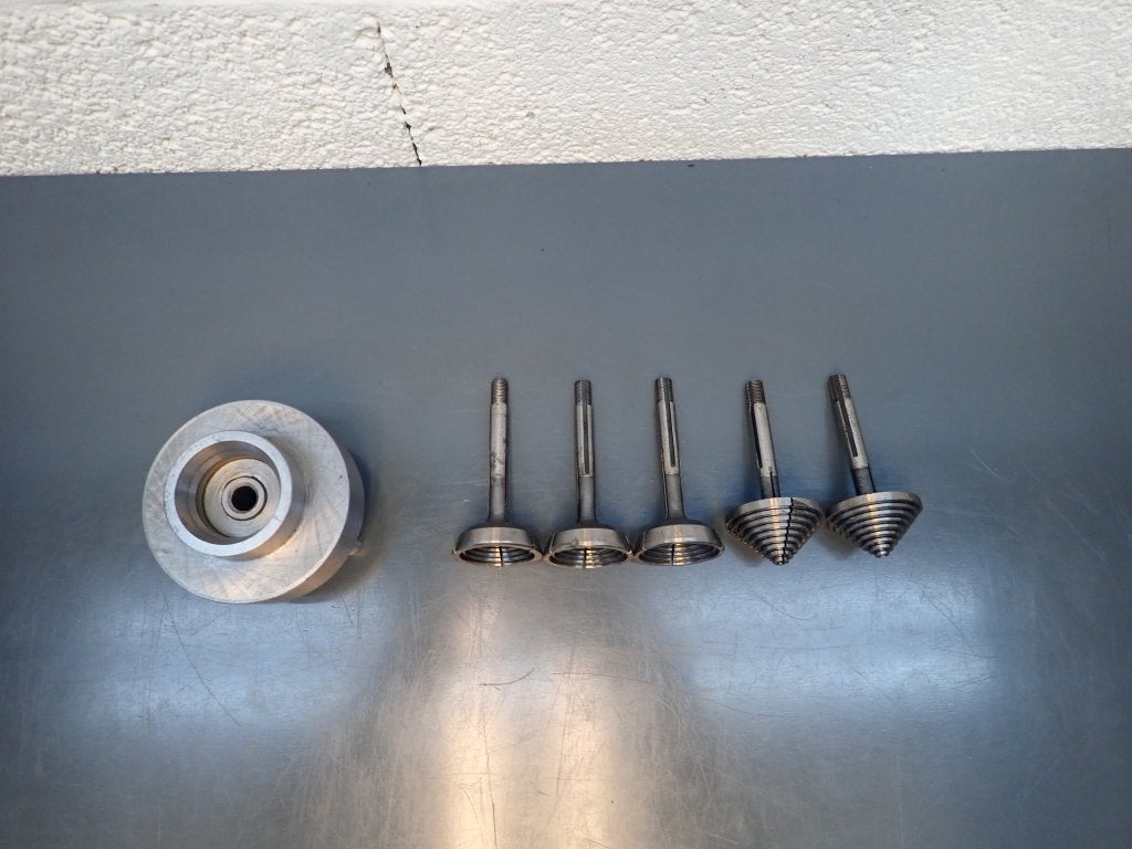 Komspantangen met Camlock D1-3 houder ( lorch spantangen ), Niet ingevuld, Gebruikt, Niet ingevuld, Ophalen of Verzenden