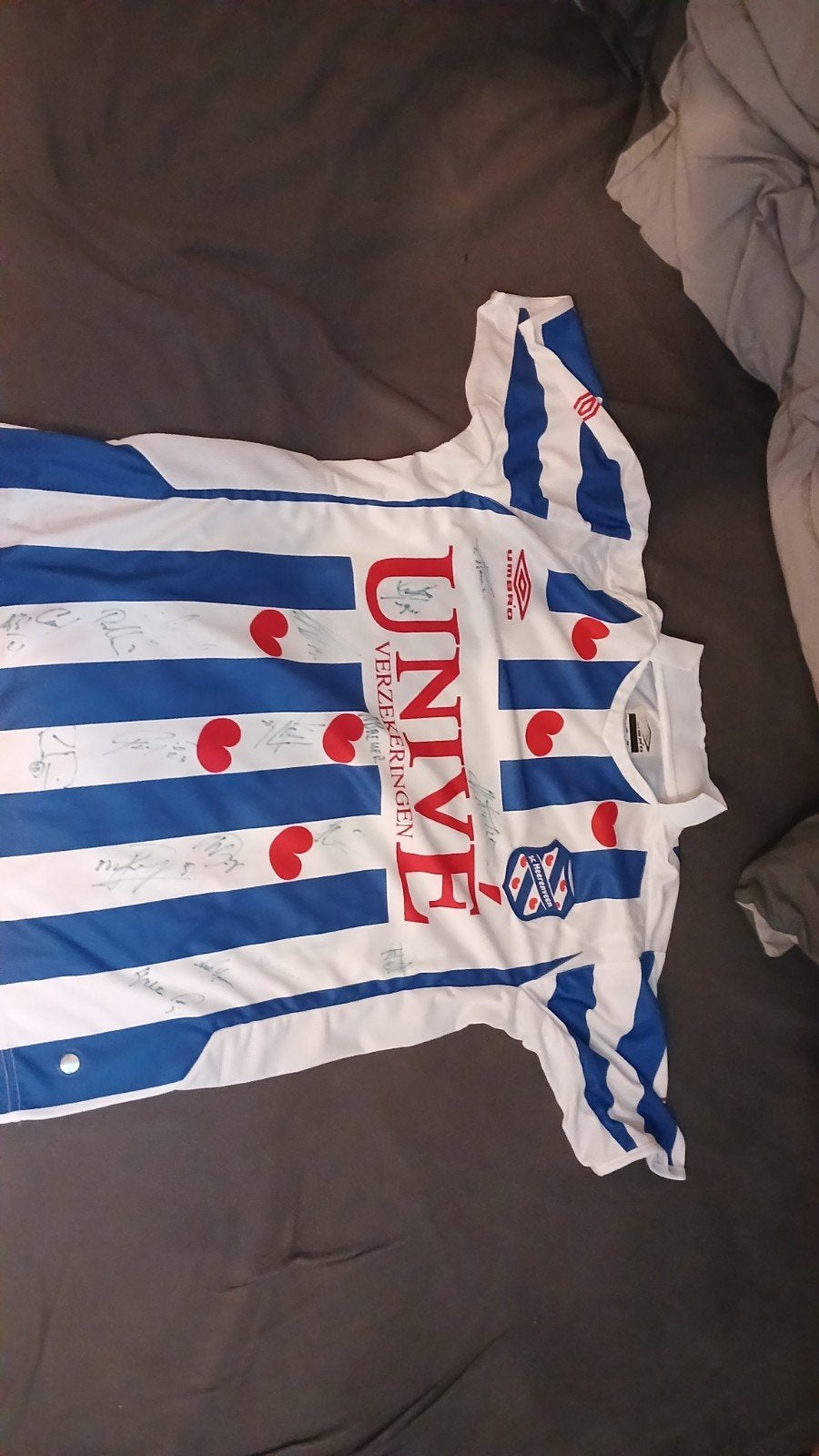 Gesigneerd SC Heerenveen shirt 2005-2006 - Maat L, Sport en Fitness, Maat L, Ophalen of Verzenden, Zo goed als nieuw, Shirt