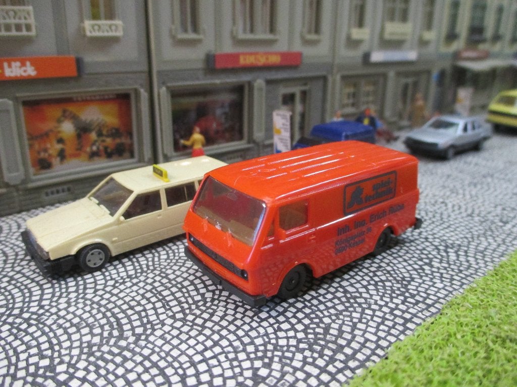Volkswagen LT 28 - Werbemodell Spiel + Technik Erich Rübe, Hobby en Vrije tijd, Modelauto's | 1:87, Ophalen of Verzenden, Zo goed als nieuw
