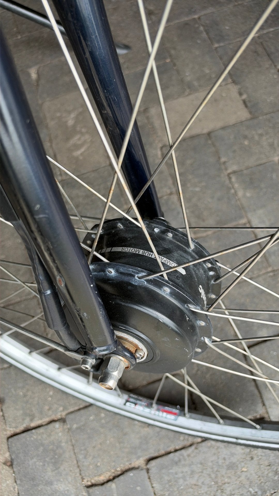 Gazelle Panasonic Voorwiel Motor, Ophalen of Verzenden, Zo goed als nieuw, Motor
