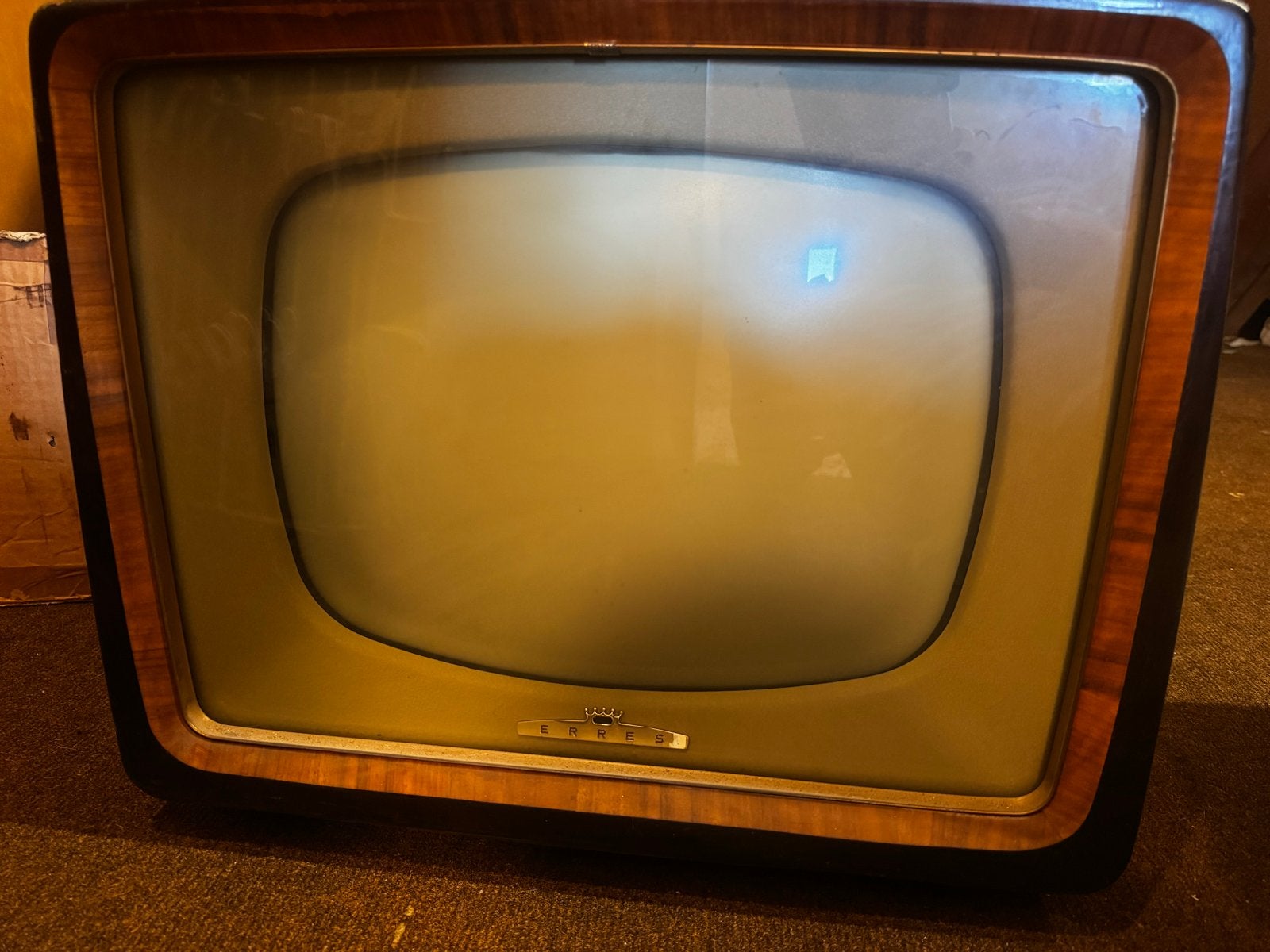 Vintage Erres TV - Jaren '50 buizen televisie, Antiek en Kunst, Antiek | Tv's en Audio, Ophalen
