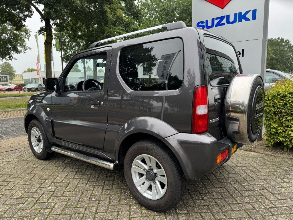 Suzuki JIMNY 1.3 Exclusive Metal Top 4x4 Airco/Leder/Trekhaa, Auto's, Euro 5, 86 pk, Met garantie (alle), 4 stoelen