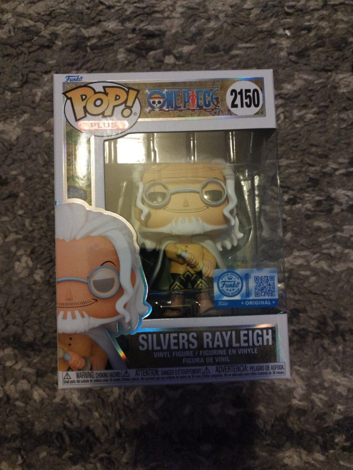 Funko Pop! One Piece Silvers Rayleigh 2150, Ophalen of Verzenden