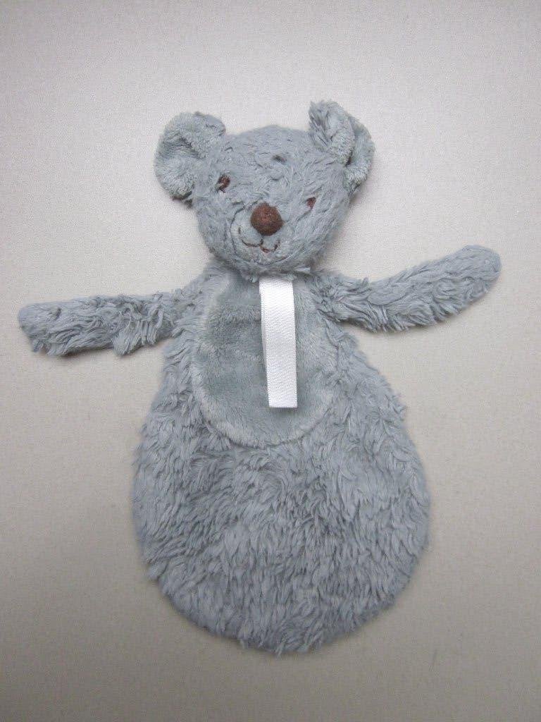Happy Horse grijs pluche knuffeldoekje muis PO4849 zgan, Muis, Overige karakters, Happy Horse, Grijs