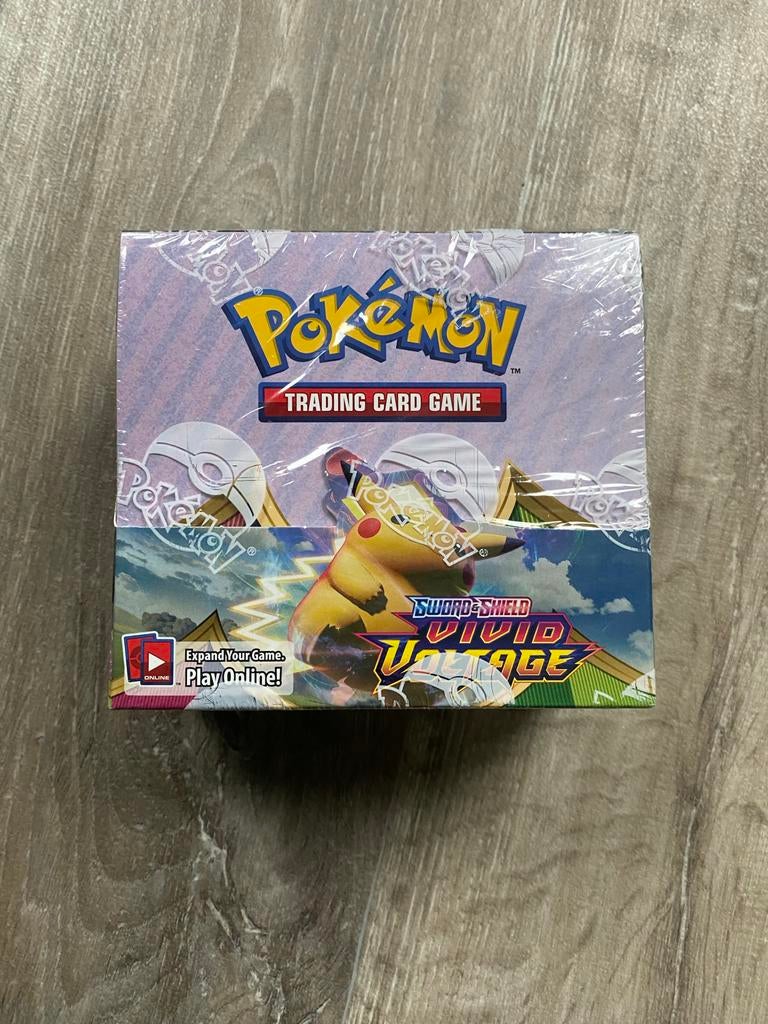 Sword & Shield - Vivid Voltage Boosterbox Sealed!, Ophalen of Verzenden, Nieuw, Boosterbox