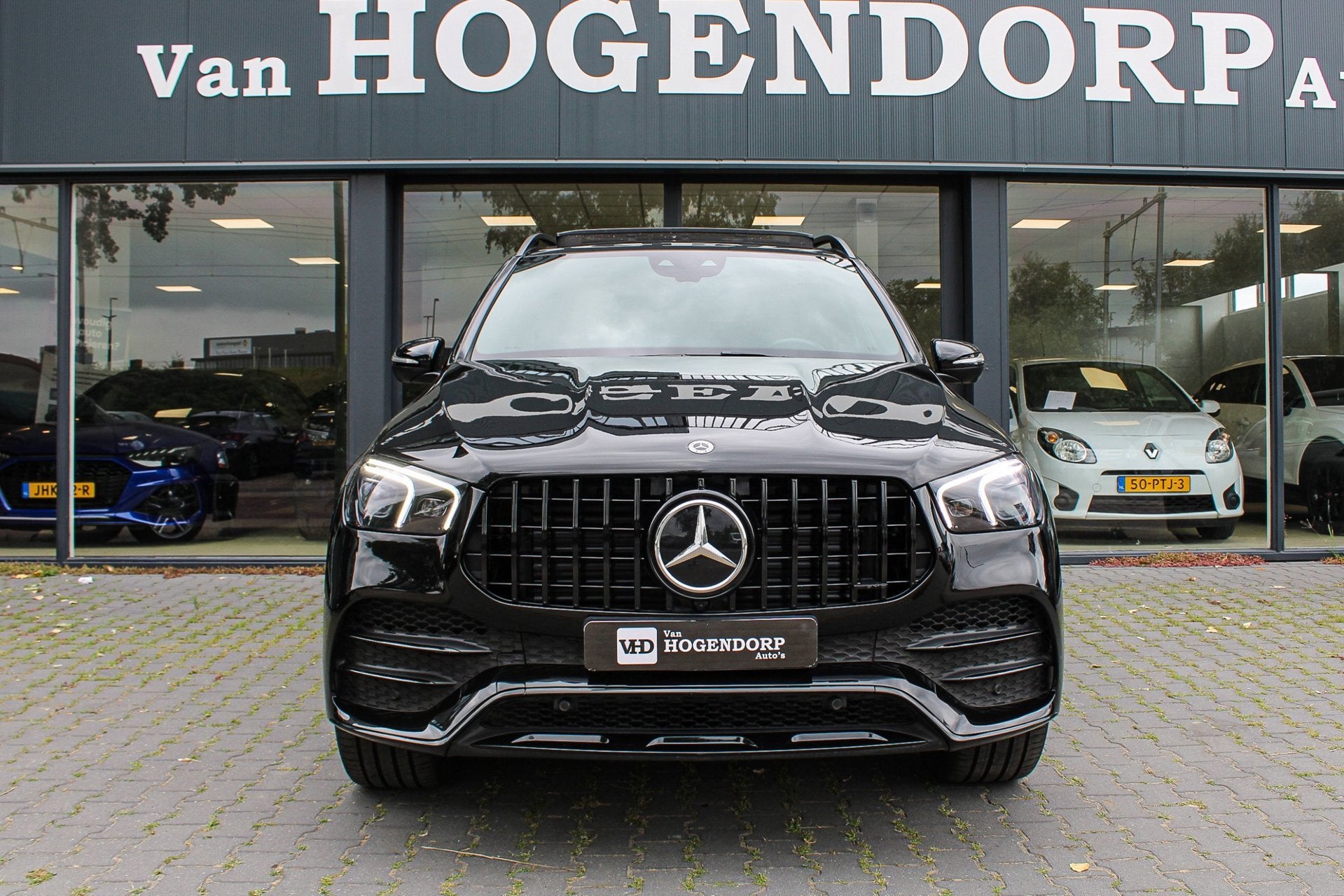 Mercedes-Benz GLE-klasse 450 4MATIC Premium+ PANO NAVI LED T, Auto's, Mercedes-Benz, Gebruikt, 367 pk, GLE, Zwart