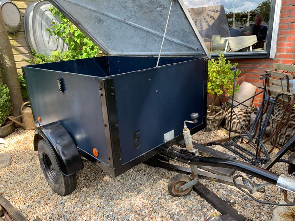 Compacte bagagewagen / aanhanger met Alko as, Auto diversen, Ophalen, Gebruikt