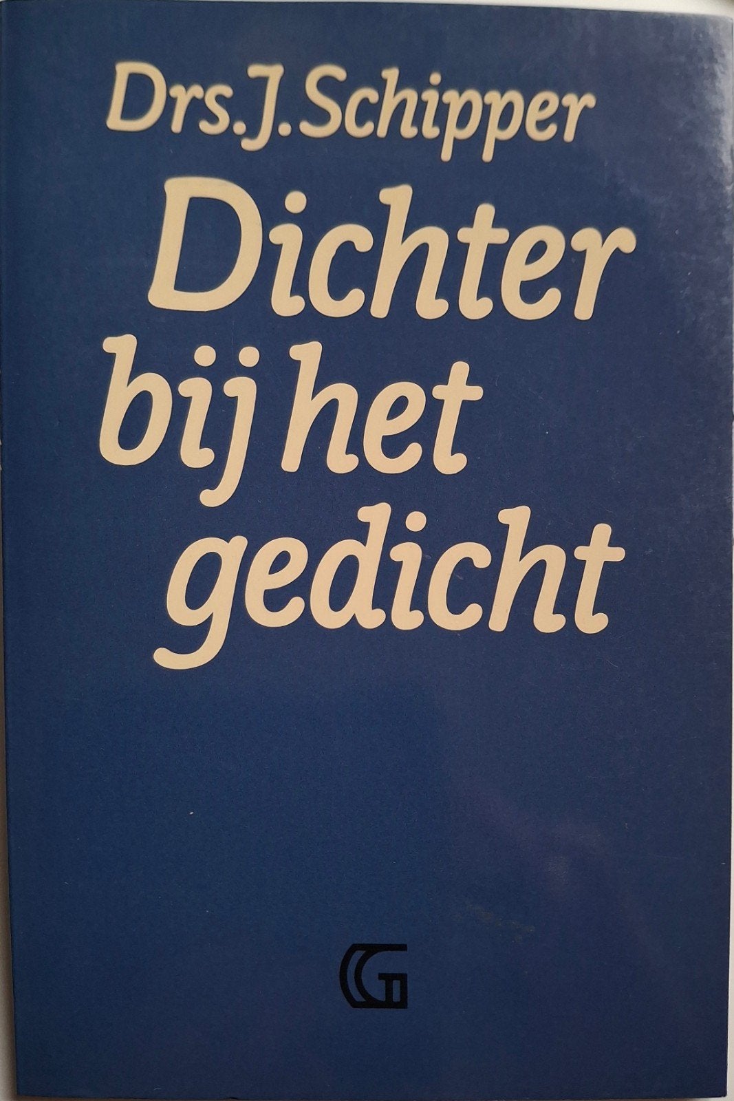 Dichter bij het gedicht - Drs. J. Schipper, Drs. J. Schipper, Ophalen of Verzenden, Meerdere auteurs, Gelezen