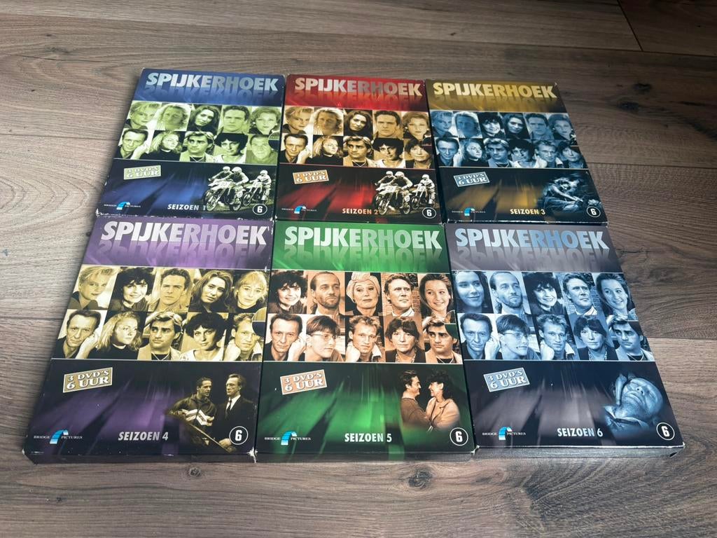 Spijkerhoek complete serie seizoen 1,2,3,4,5 en 6, Cd's en Dvd's, Dvd's | Tv en Series, Vanaf 12 jaar, Ophalen of Verzenden, Zo goed als nieuw