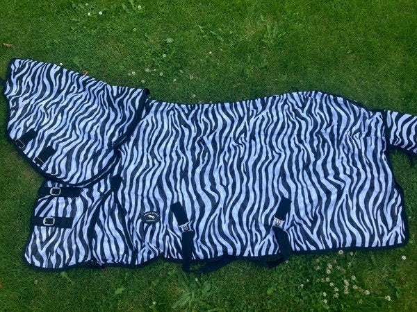 Profi Rider zebra vliegendekens afneembare hals, Ophalen of Verzenden, Nieuw