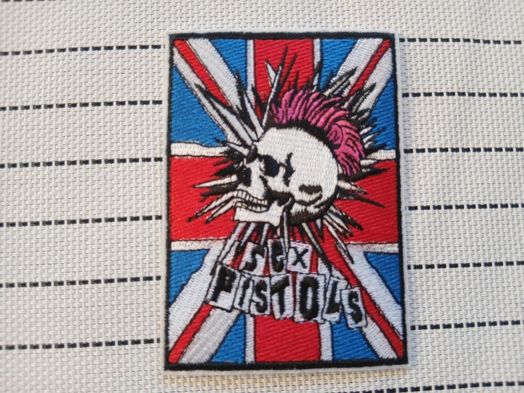 Sex Pistols leuke en nieuwe patch s128 punk, Ophalen of Verzenden, Nieuw, Kleding