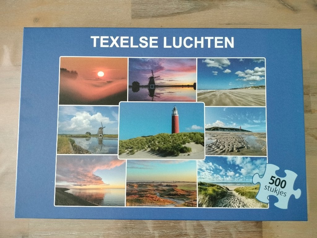 Puzzel Texel, Hobby en Vrije tijd, Ophalen, 500 t/m 1500 stukjes, Zo goed als nieuw, Legpuzzel