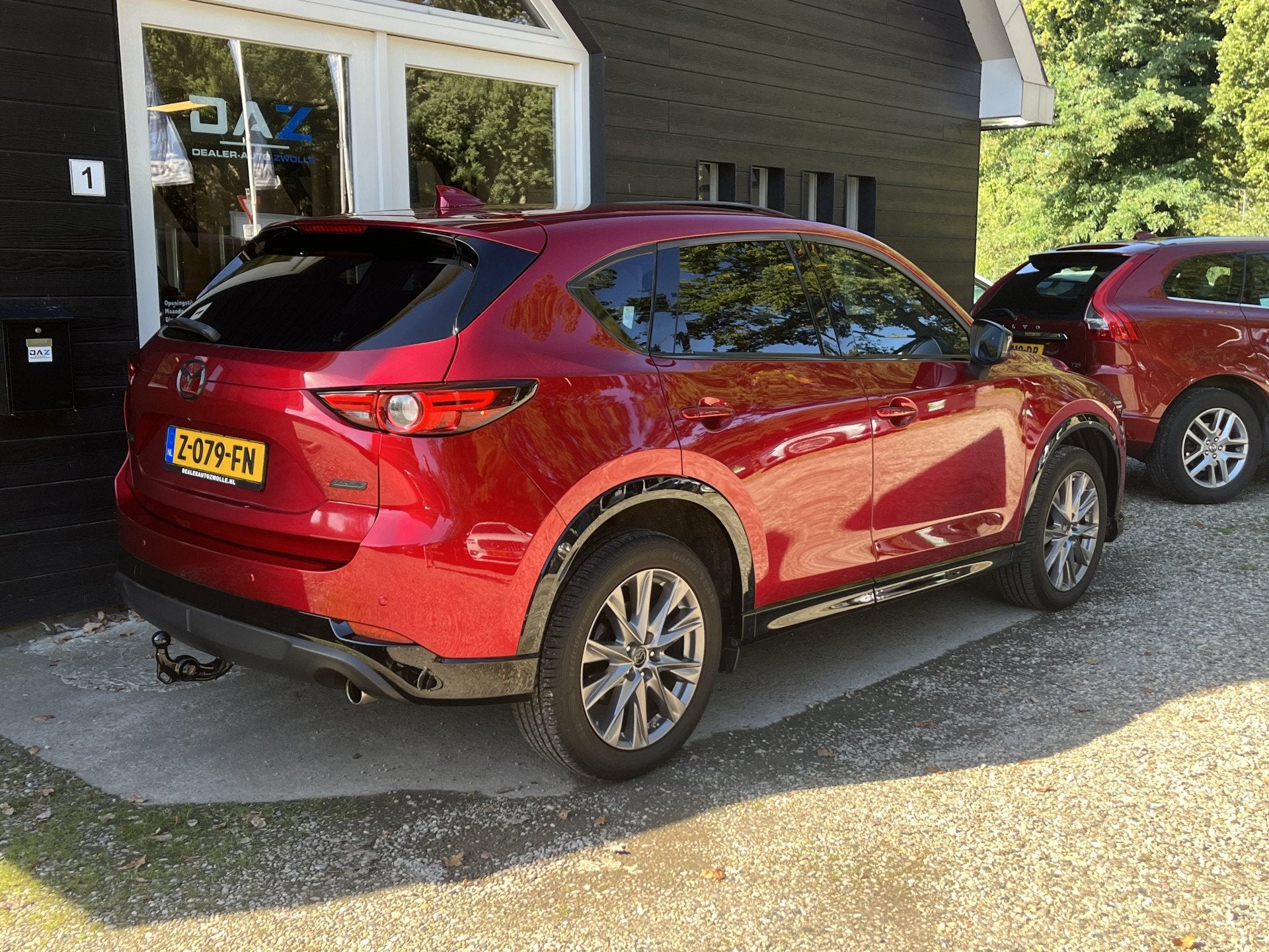 Mazda CX-5 2.5 SkyActiv-G 194 Signature Aut/Ecc/Leer/Navi/Da, Auto's, 4 cilinders, 2000 kg, Leder, Bedrijf