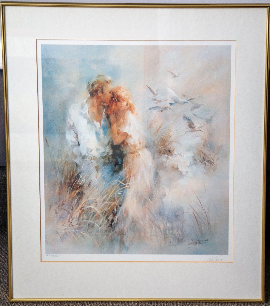 Mooi schilderij van Willem Haenraerts nr. 1552/1950, Antiek en Kunst, Ophalen, Gesigneerd, Portret of Personen