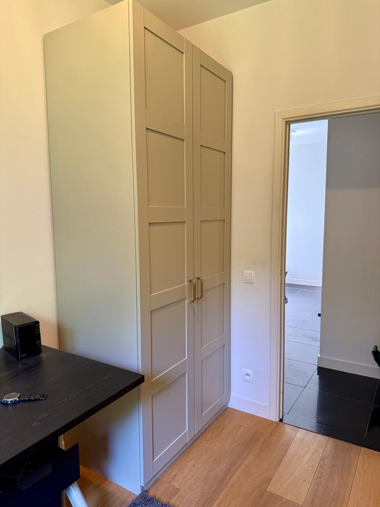 Ikea PAX garderobe kast | Bergsbo deuren | 100x58x236, Ophalen, Zo goed als nieuw, 50 tot 75 cm, 200 cm of meer