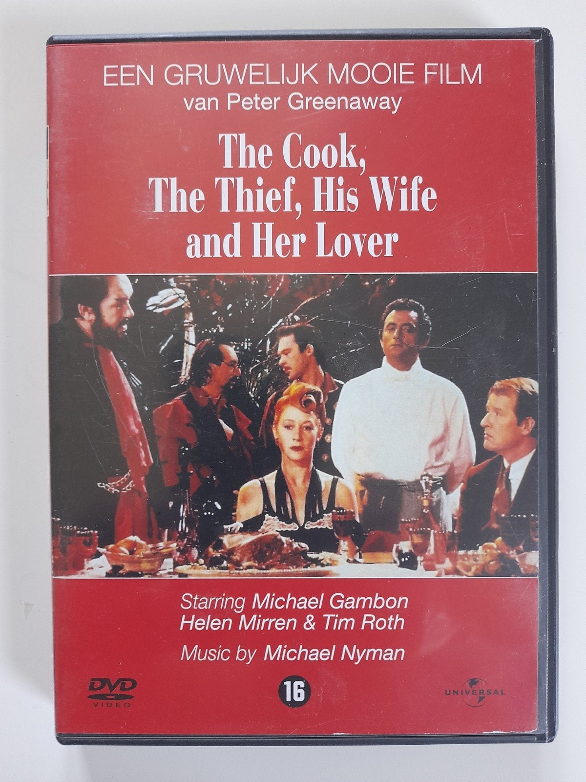 the cook, the thief, his wife and her lover, Ophalen of Verzenden, Zo goed als nieuw