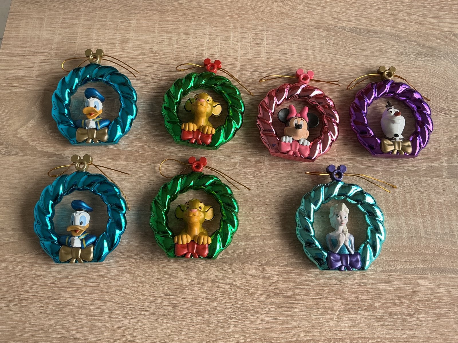 Kerst krans hangers Disney losse figuurtjes, Ophalen of Verzenden, Nieuw