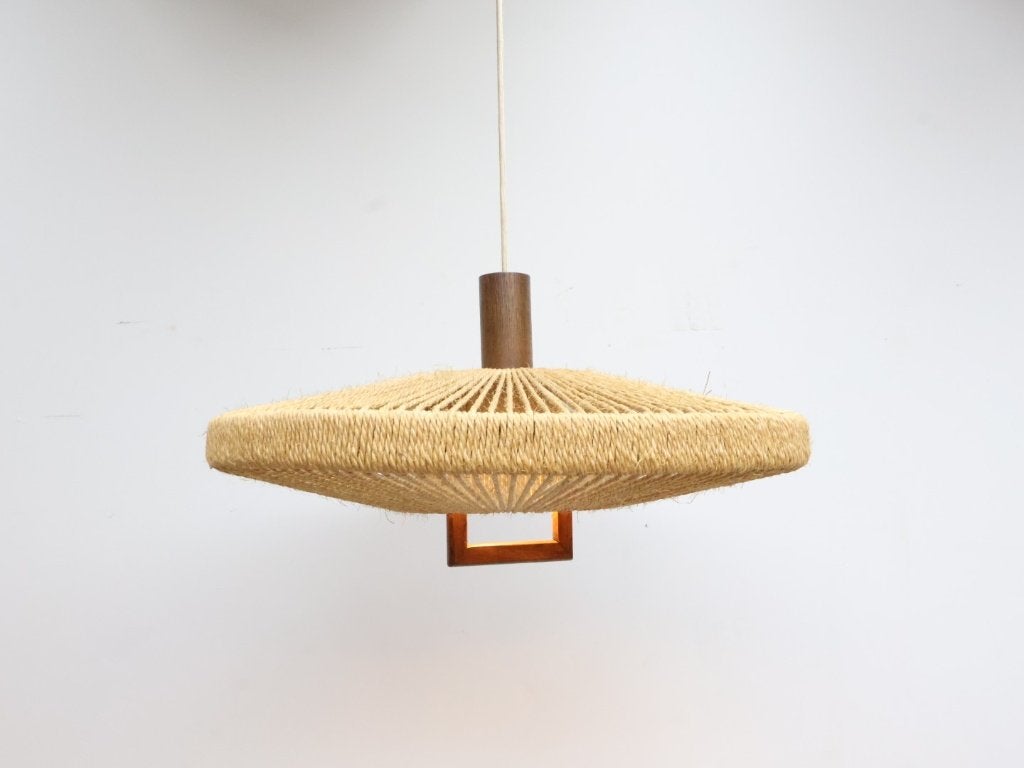 Vintage hanglamp Temde Leuchten, Zwitserland, Vintage design Mid century modern, Zo goed als nieuw, X