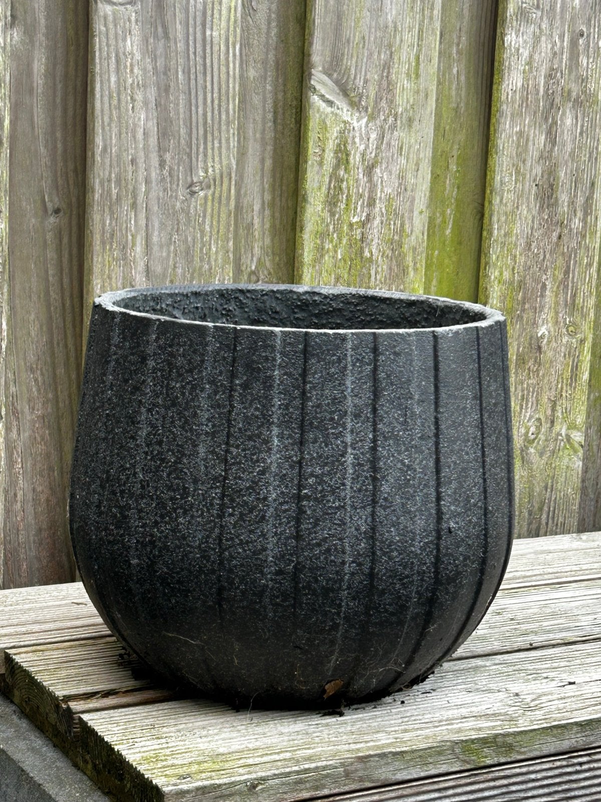Diverse Grote Tuinpotten - Grijs, Tuin en Terras, Ophalen, Gebruikt, Minder dan 60 cm, Rond