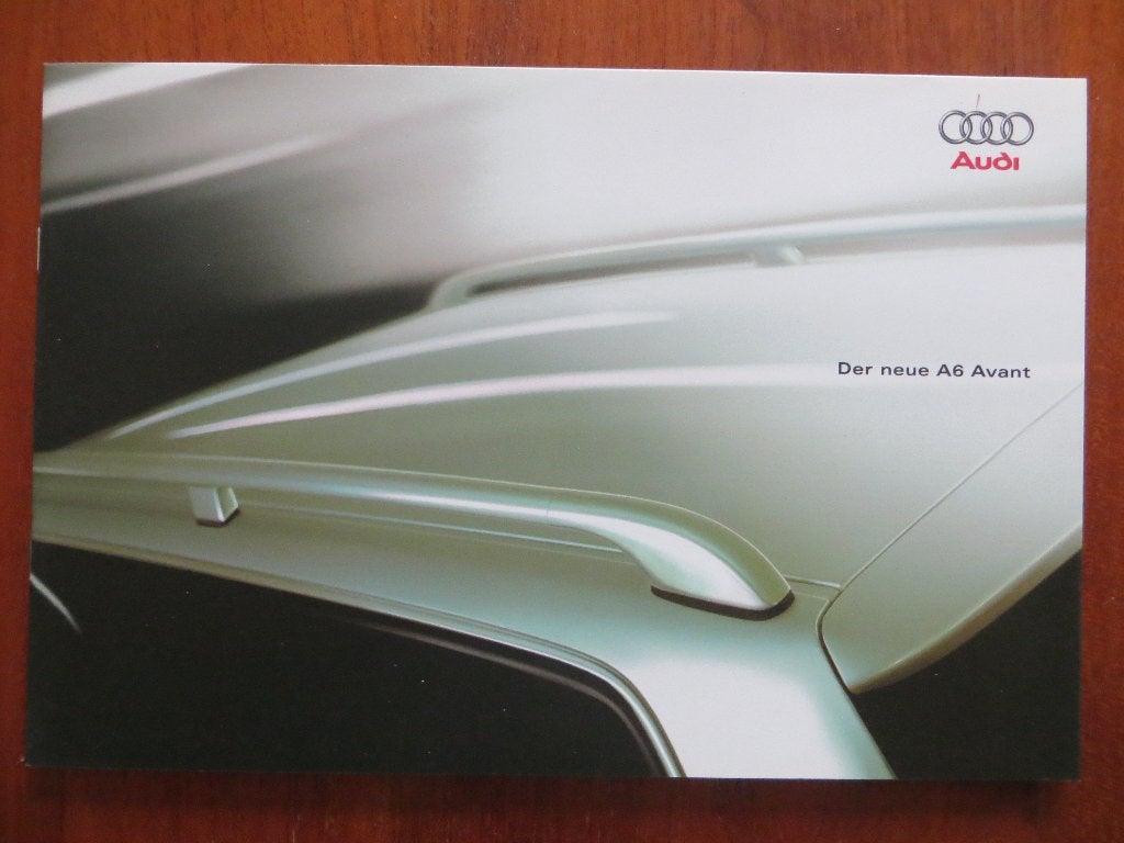 Der neue Audi A6 Avant (dec. 1997) + bijlage, Ophalen of Verzenden, Nieuw, Audi
