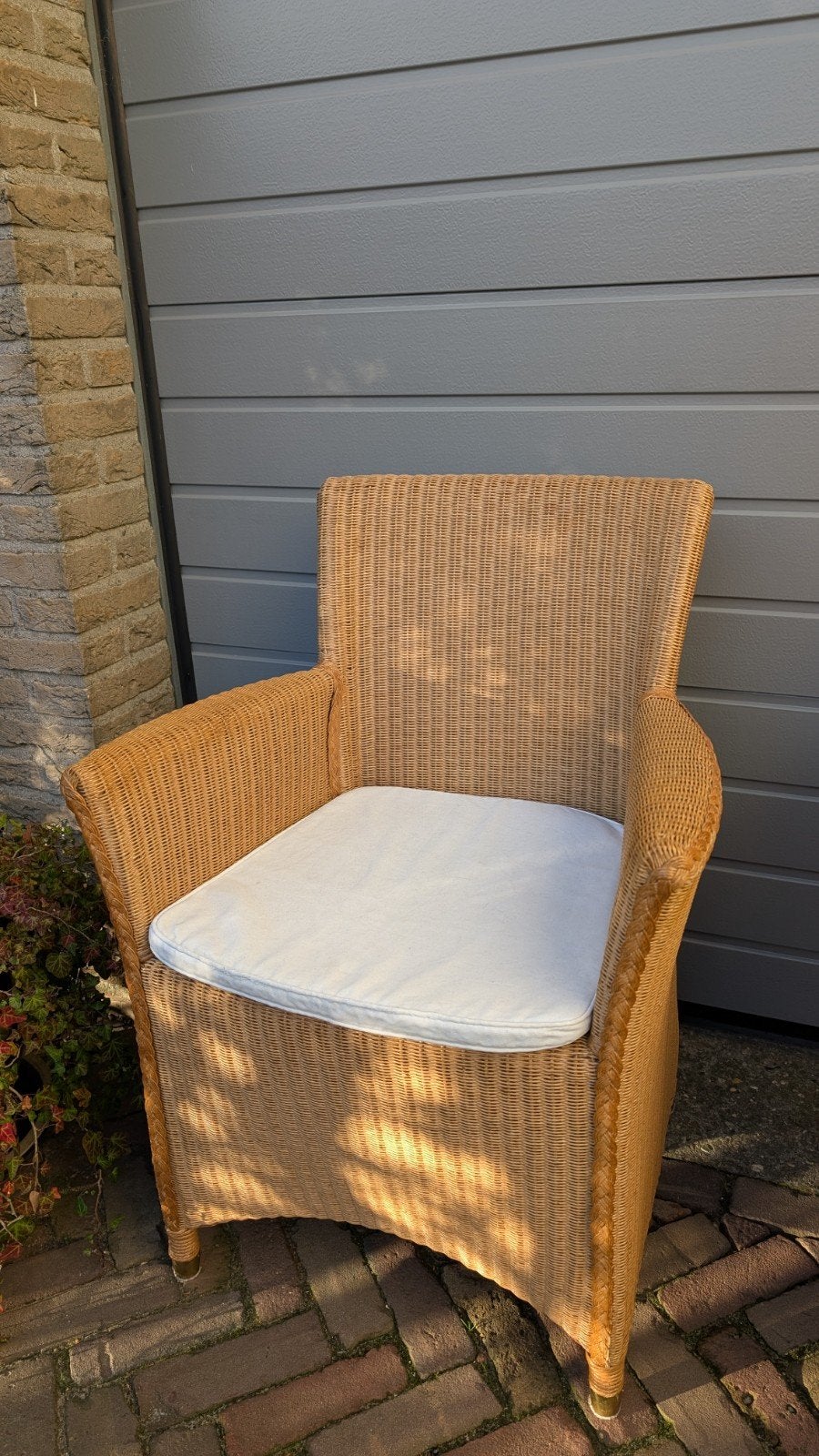 4 Lloydloom stoelen type 3504 van SM design, Huis en Inrichting, Ophalen, Bruin, Lloydloom, Zo goed als nieuw