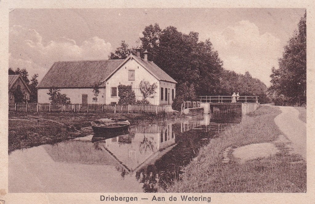 Driebergen aan de Wetering, Verzenden, 1920 tot 1940, Gelopen, Utrecht