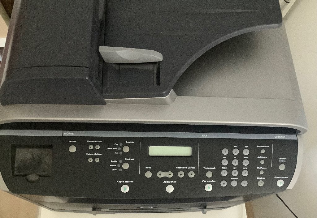 oude DELL Laser MFP 1600n Printer -copy - scanner, Computers en Software, Printers, Gebruikt, Ophalen of Verzenden, Dell, Laserprinter
