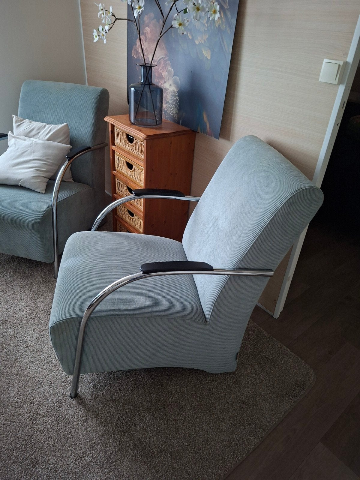 GRATIS fauteuils 2x, Huis en Inrichting, Ophalen of Verzenden, 75 tot 100 cm, 50 tot 75 cm