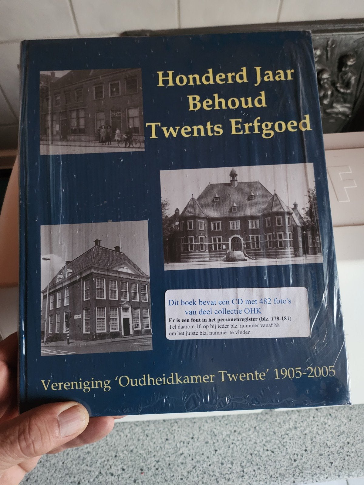 Honderd Jaar Behoud Twents Erfgoed + CD, Ophalen of Verzenden, 20e eeuw of later, Nieuw, Vereniging 'Oudheidkamer Twente'