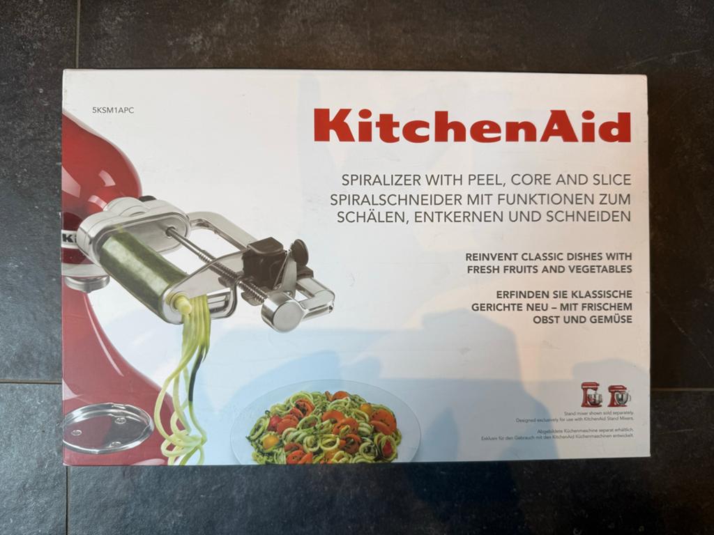 KitchenAid spiraalsnijder - Zo goed als nieuw, Overige typen, Ophalen of Verzenden, Zo goed als nieuw