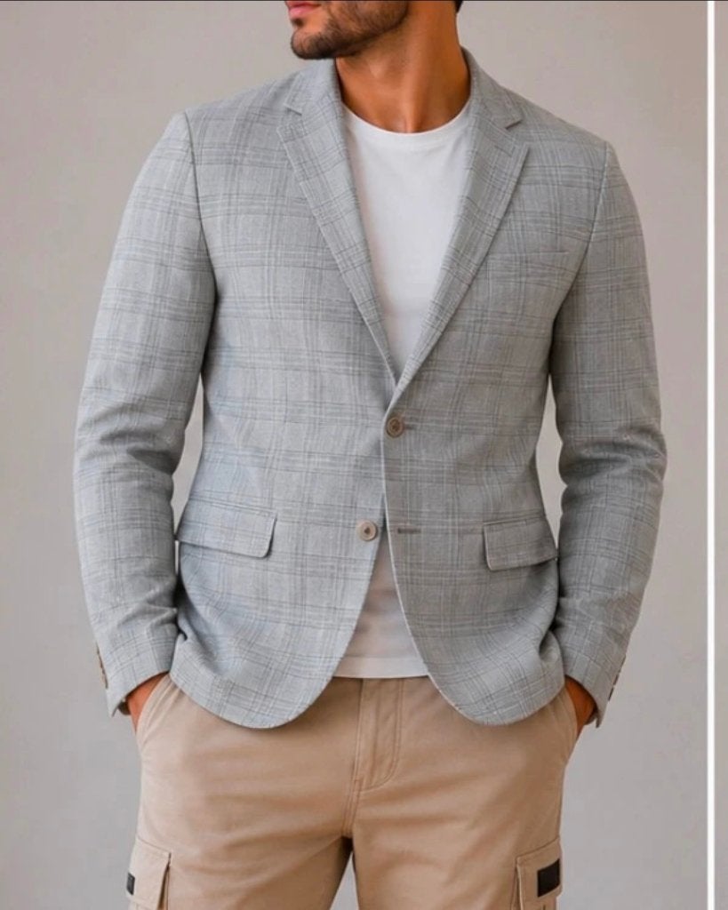 Trendy Heren Colbert Maat 56 Grijs merk Devred, Ophalen, Devred, Maat 56/58 (XL), Zo goed als nieuw